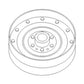 174757C1 Idler Flat Pulley Fits Case IH 1420 1440 1460 1470 1480 1620 1640 1644