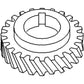 Crankshaft Gear Fits Massey Ferguson 50 150 135 35 245 40 Fits Massey Harris