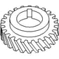 Crankshaft Gear Fits Massey Ferguson 50 150 135 35 245 40 Fits Massey Harris