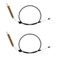 Qty 2: Deck Cable Fits Gravely Replaces 21547184