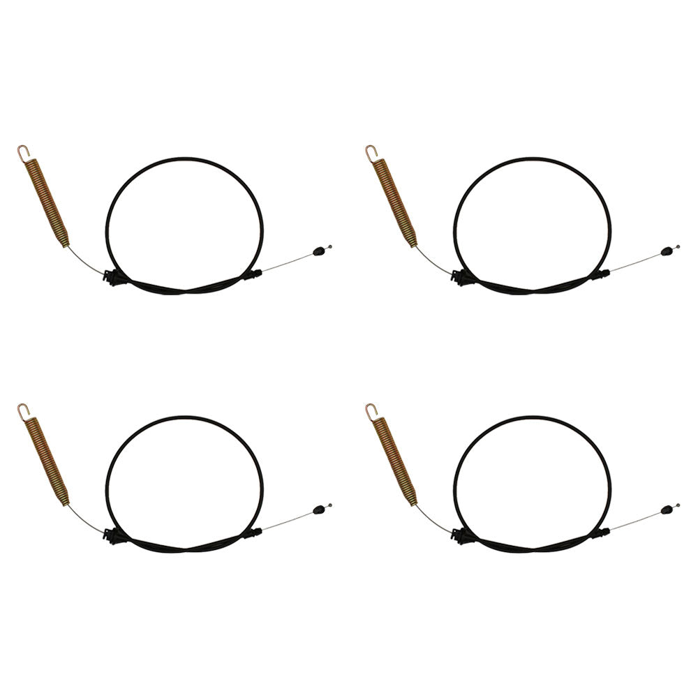 (4) New Deck Engagement Cables Fits Craftsman 42" Riding Mower 169676 532169676