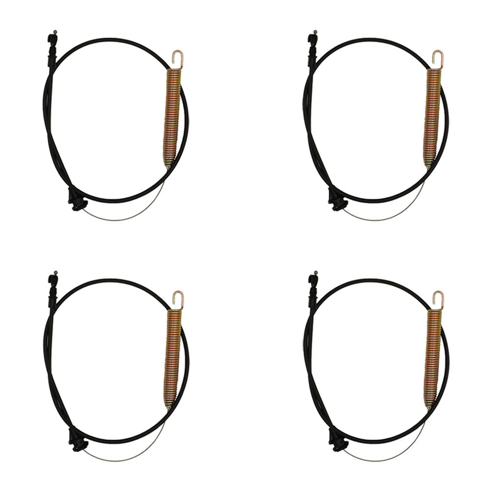 (4) New Deck Engagement Cables Fits Craftsman 42" Riding Mower 169676 532169676