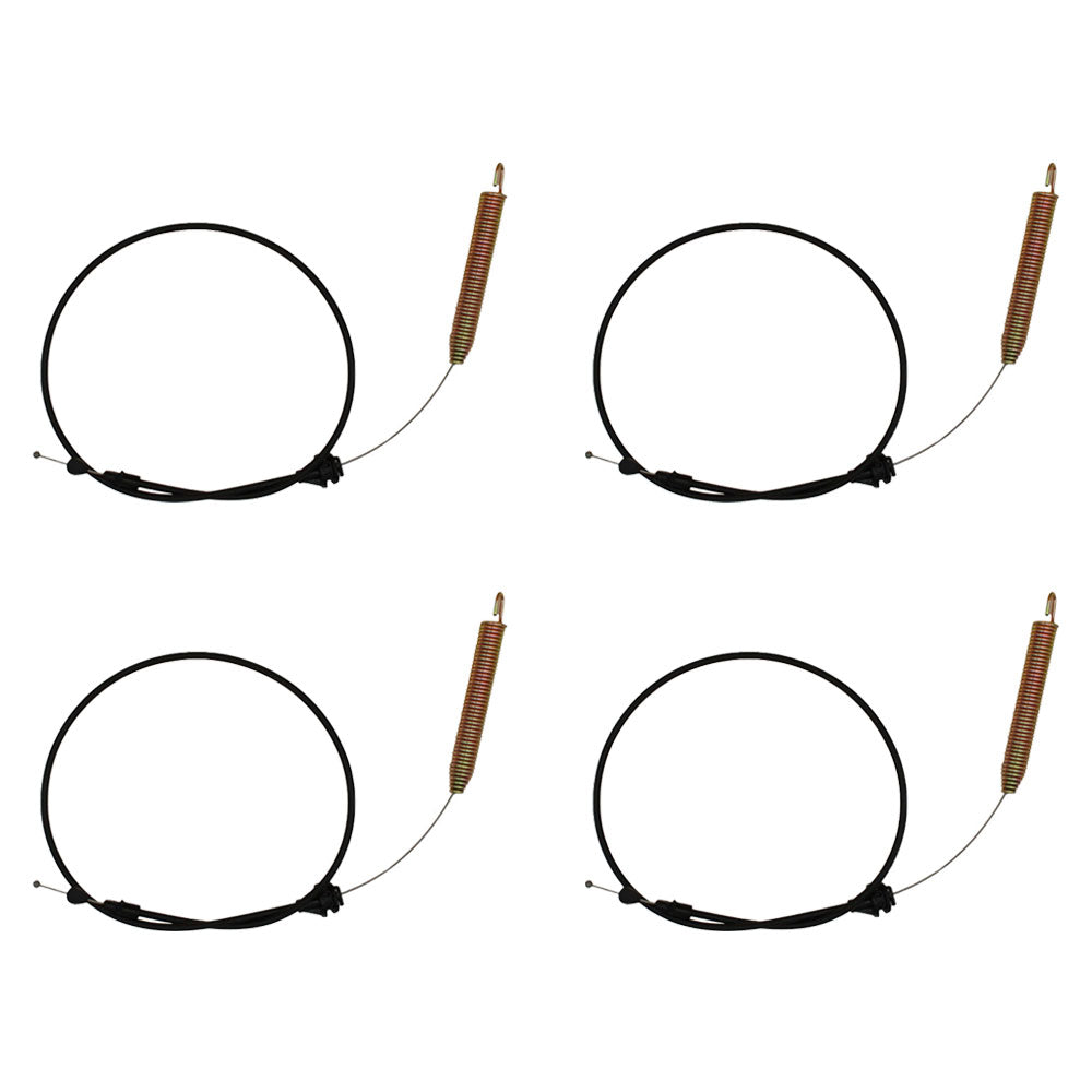 (4) New Deck Engagement Cables Fits Craftsman 42" Riding Mower 169676 532169676