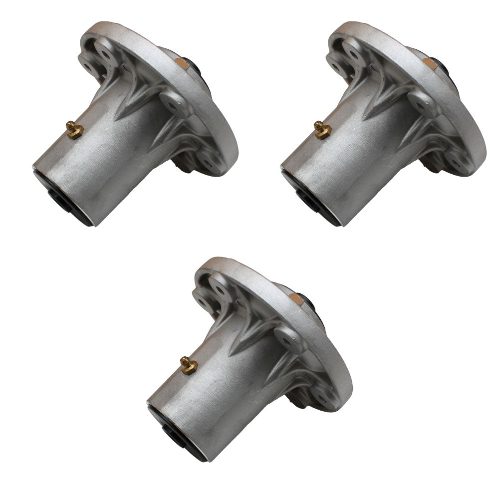 (3) Spindles Fits Simplicity 1761445 Courier 42" & 48" Decks 1696805-00