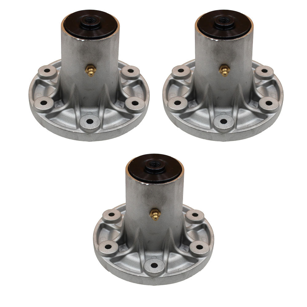 (3) Spindles Fits Simplicity 1761445 Courier 42" & 48" Decks 1696805-00