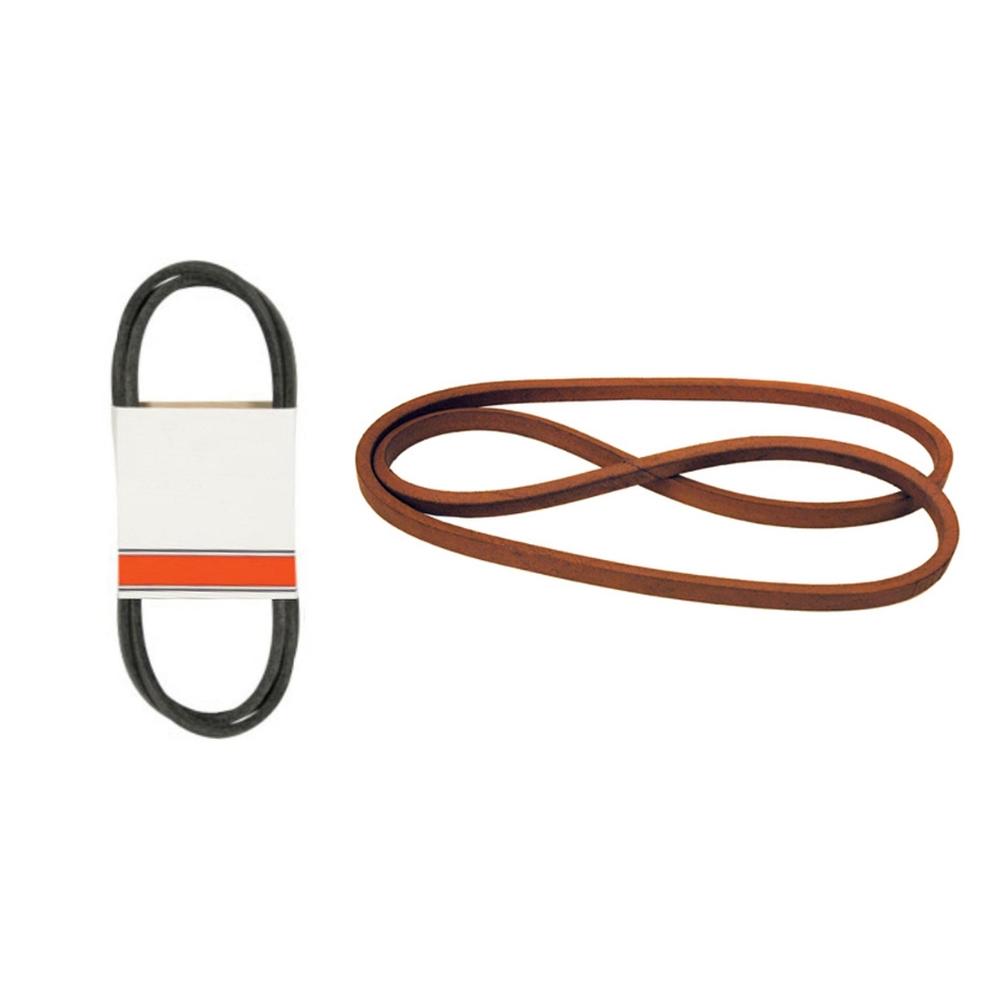 Deck and Transmission Drive Belt Pair Fits Craftsman 42" Mowers 24690 532178138