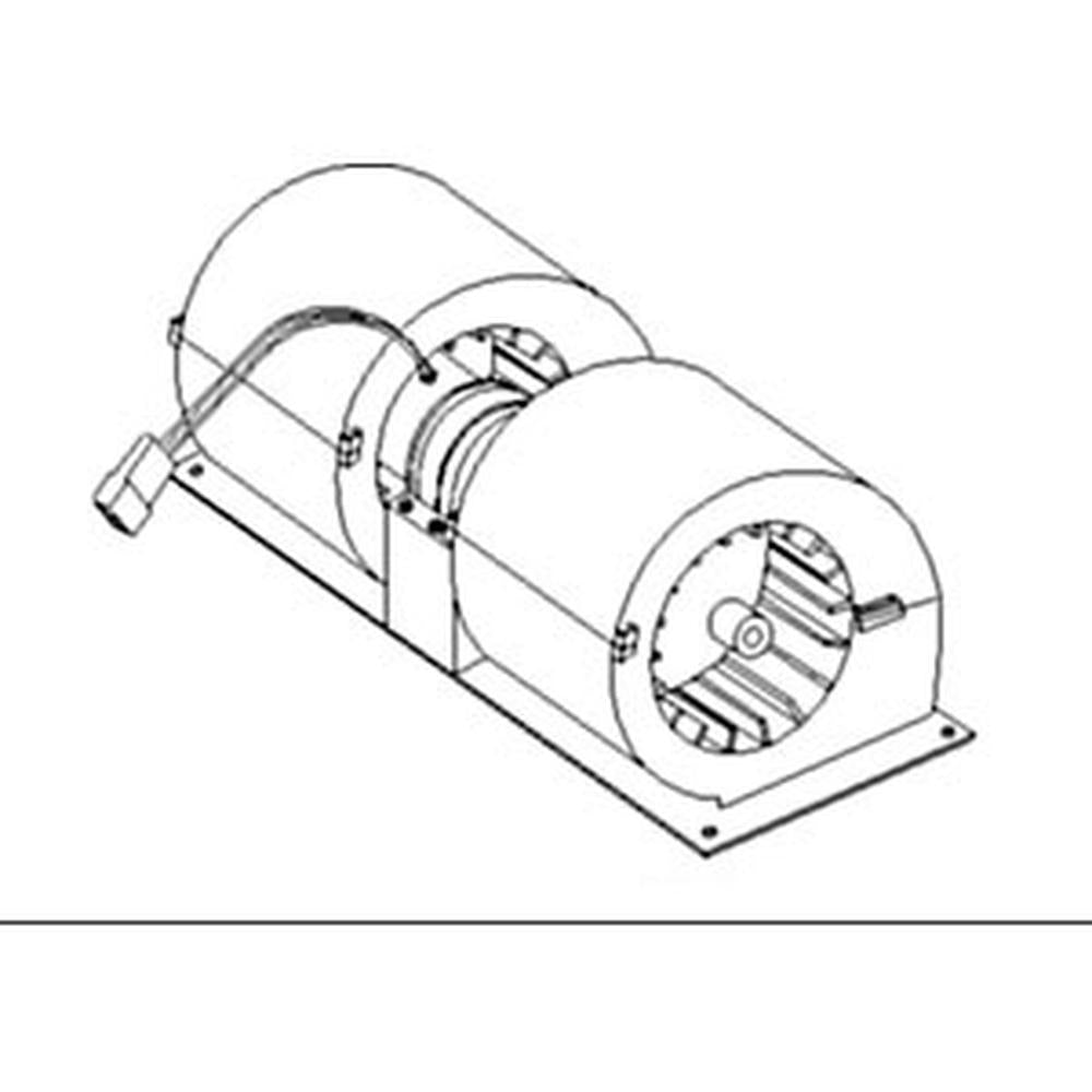 Blower Assembly Fits FARMALL Replaces 178454A2