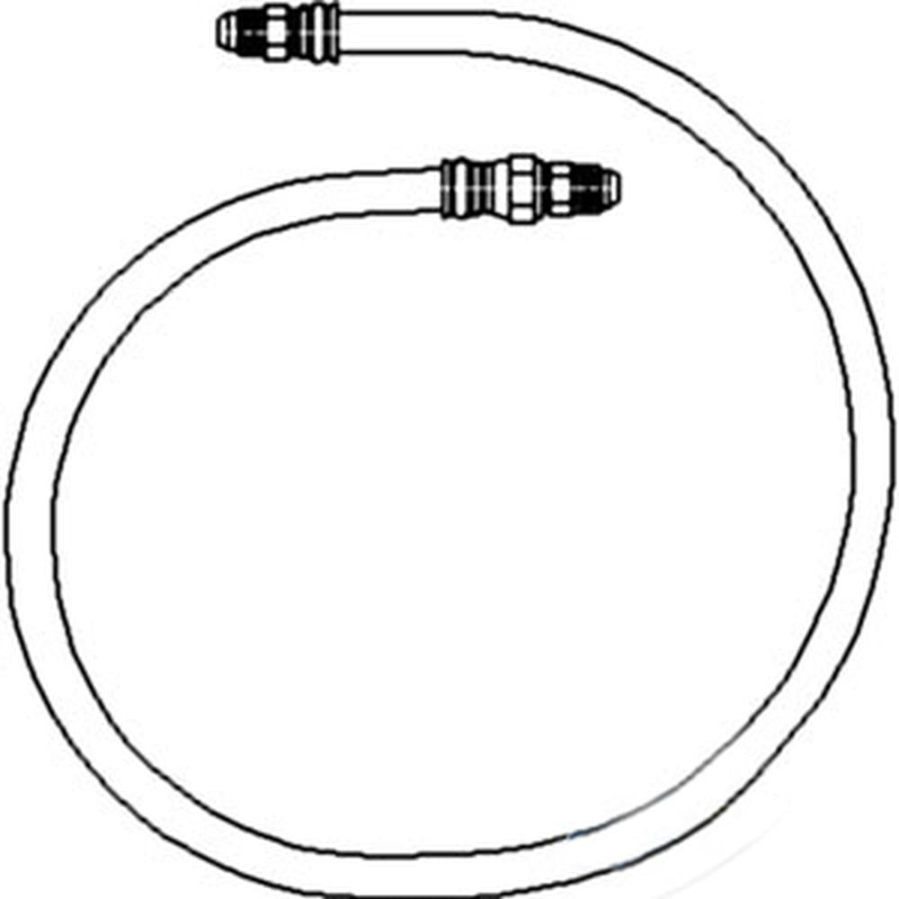 17C63 Fuel Line Fits Case-IH Tractor Models 460 560 706 806 41" Long