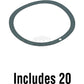 180-12025-20-JN J&N Electrical Products Gasket