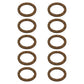 Set of (10) Gas Fuel Sediment Bowl Cork Gaskets Fits FARMALL A B BN Fits Cub 100