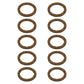 Set of (10) Gas Fuel Sediment Bowl Cork Gaskets Fits FARMALL A B BN Fits Cub 100