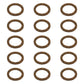 Qty 15: Sediment Bowl Gasket (Cork) Fits Massey Harris Replaces 180060M1_x15