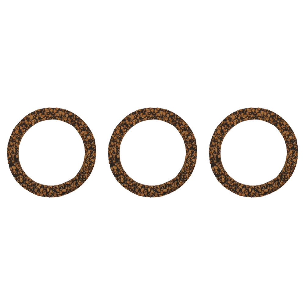 Set of Three Cork Fuel Bowl Gaskets 70208362 Fits Allis Chalmers L886T Fits JD
