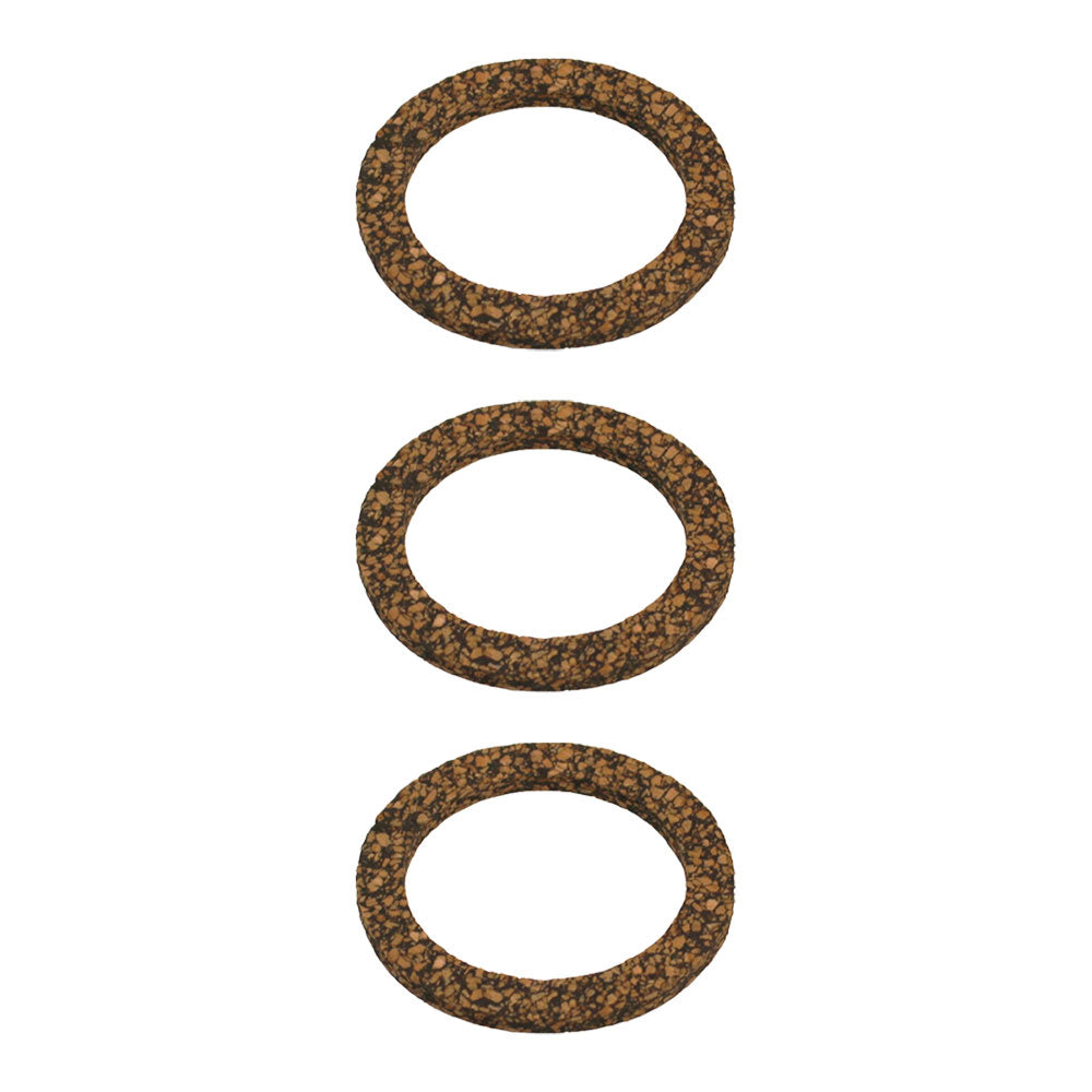 Qty 3: Sediment Bowl Gasket (Cork) Fits Allis Chalmers Replaces 208362