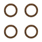 Qty 4: Sediment Bowl Gasket (Cork) Fits Minneapolis-Moline Replaces 15P13