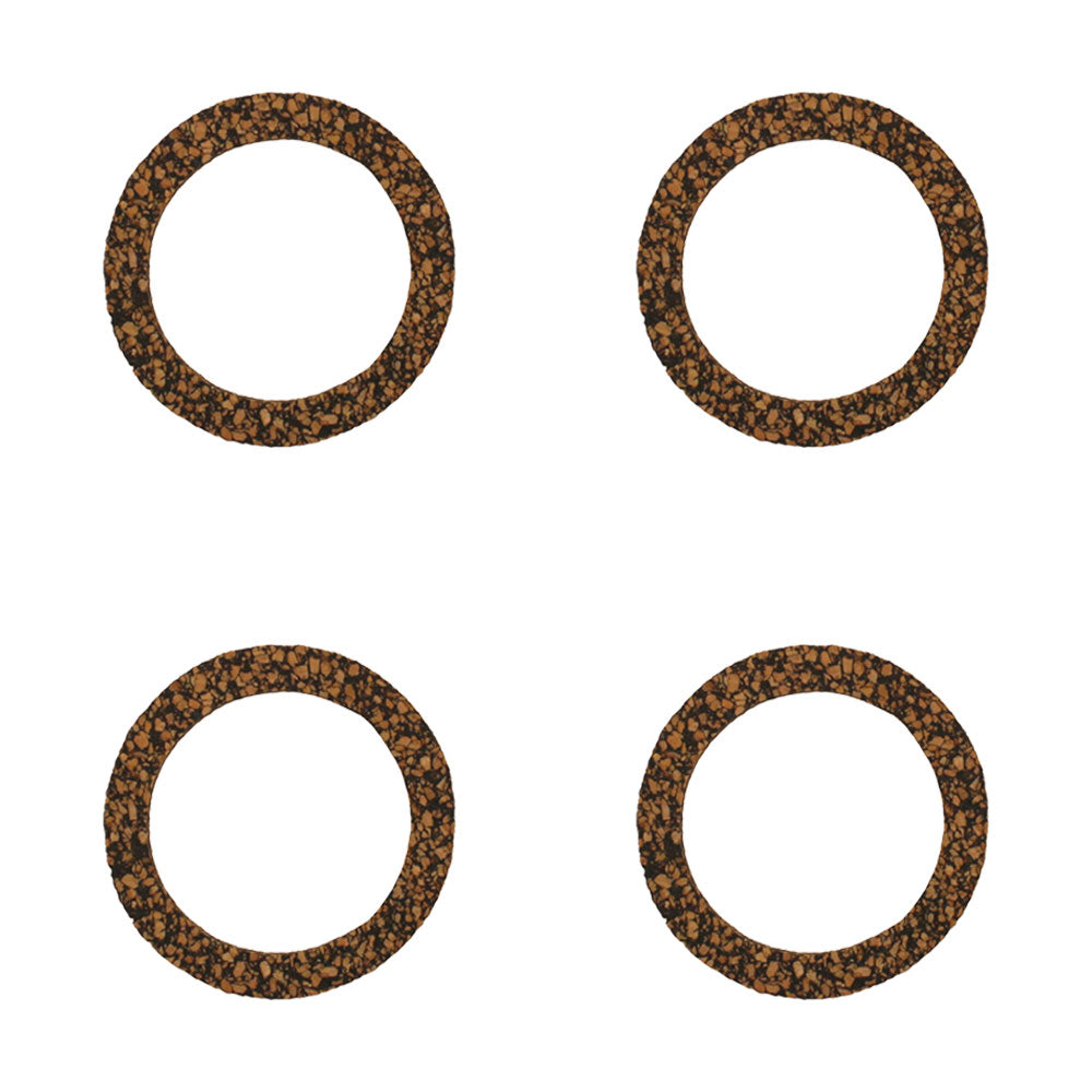 Qty 4: Sediment Bowl Gasket (Cork) Fits Minneapolis-Moline Replaces 15P13