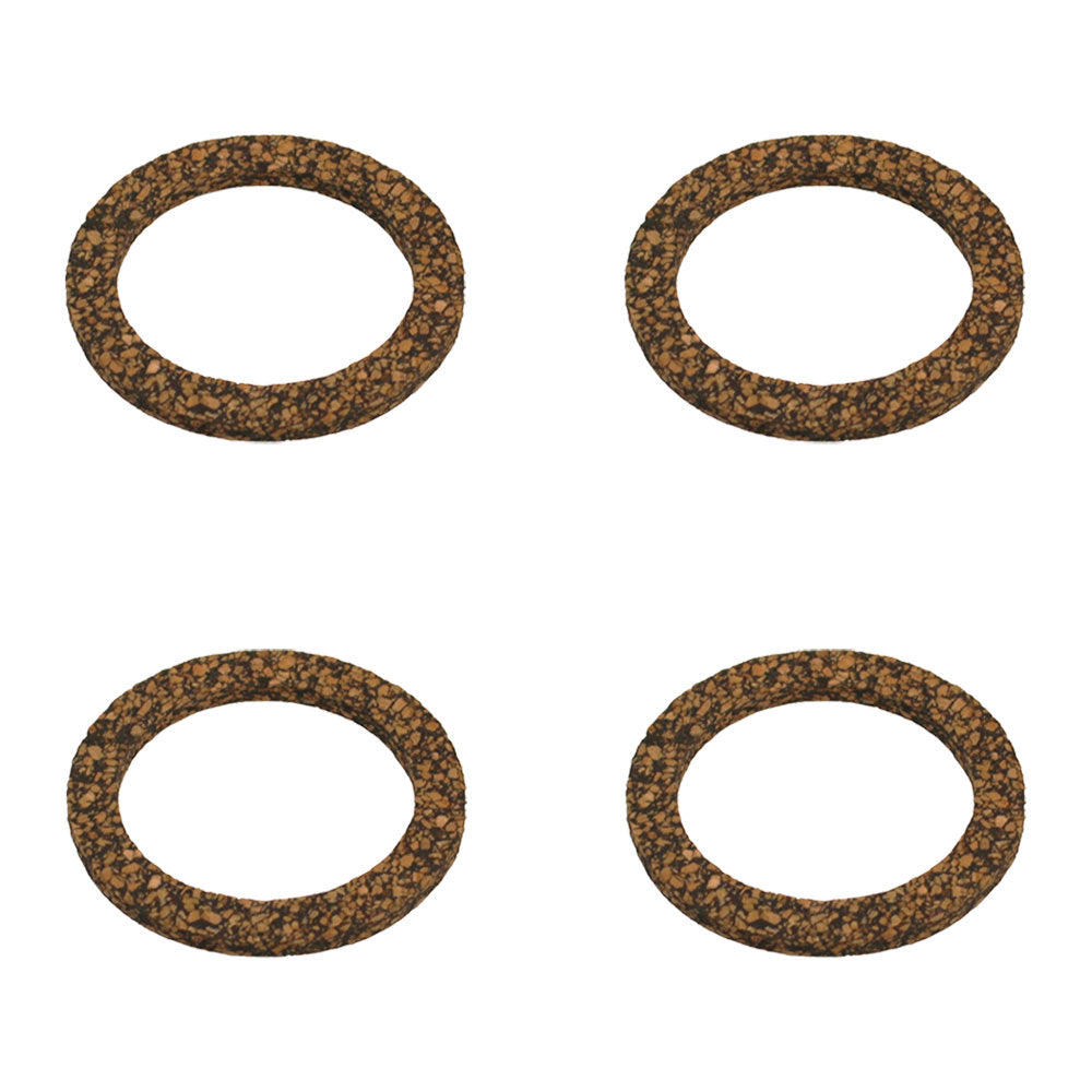 Qty 4: Sediment Bowl Gasket (Cork) Fits Minneapolis-Moline Replaces 15P13