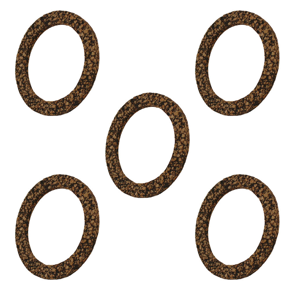 13193D Five 2" OD Cork Gaskets for Fuel Bowl Fits International 480CK 580CK 310