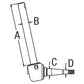 Spindle - Left Hand Fits Massey Ferguson TE20 TO20 TO30 TO35 35 180349M92