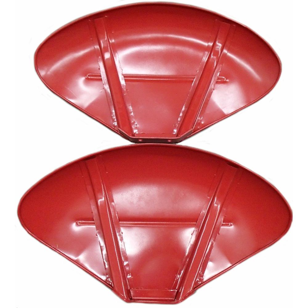 2 Fenders With Brackets Fits Massey Ferguson TE20 TO20 TO30 TO35 35 40 50