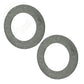 Qty 2: Clutch Disc Lining Fits Land Pride Replaces 1808010