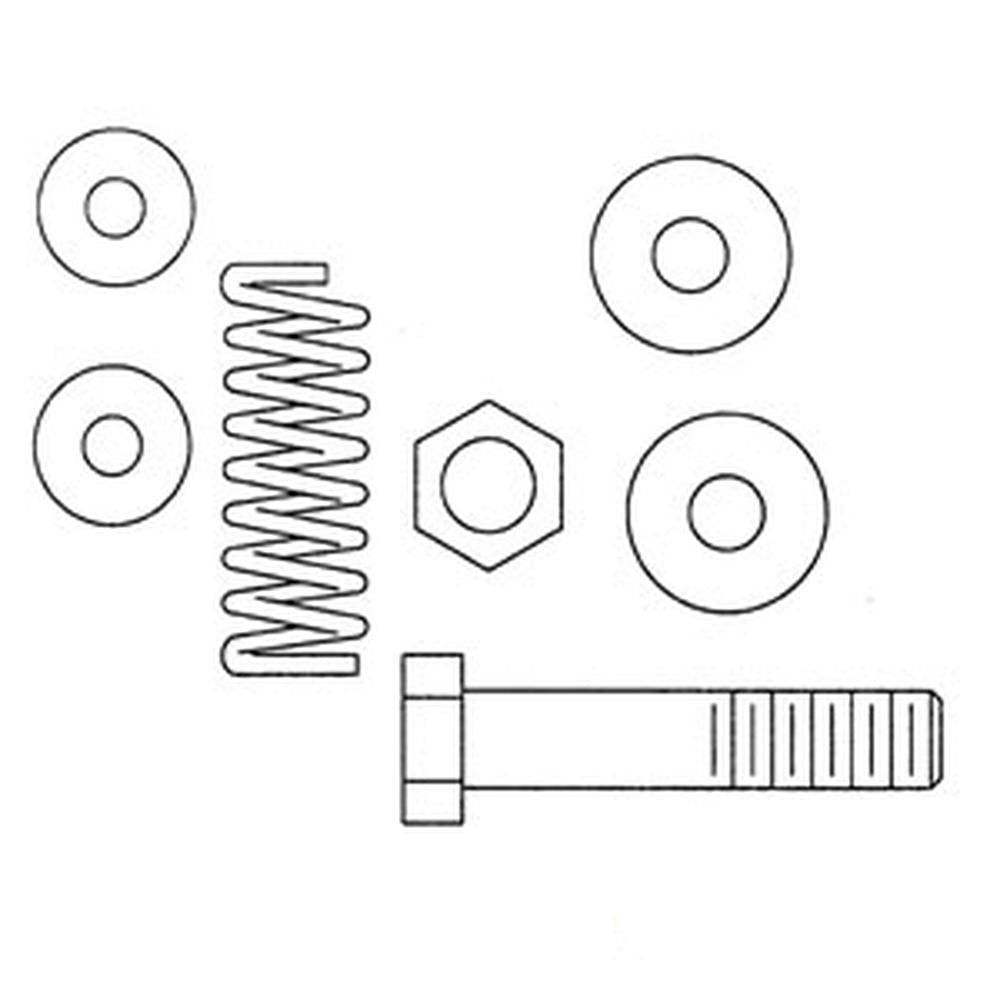 181041M1 Hydraulic Lever Bolt and Nut Kit Fits Massey Ferguson 50E 543 699 85