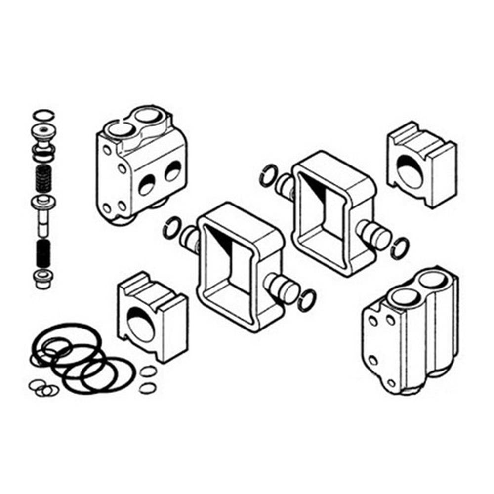Hydraulic Pump Repair Kit 1810858M91 35 35 X 65 765 TO35 Fits Massey Ferguson