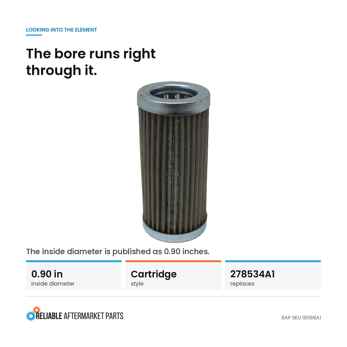 Filter 278534A1 Fits Case 586G 586H 588G 588H 590L 590SL 590SM 590SM+ 590SN 960
