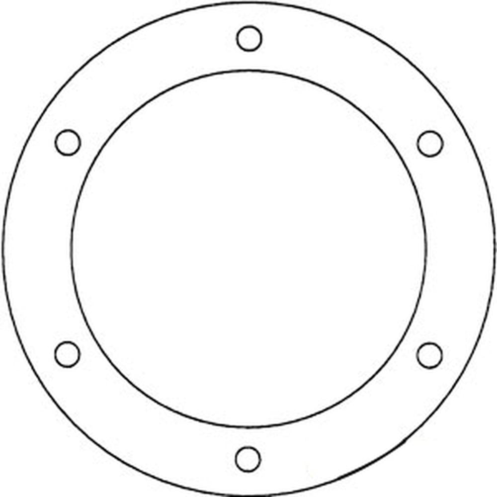181217M3 Trans Differential Side Cover Gasket Fits Massey Ferguson