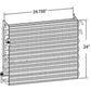181583A1 Condenser Fits Case-IH Tractor 7210 7220 7230 7240 7250 8910 8920 +