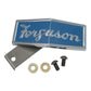 Front Emblem with Bracket Fits Massey Ferguson Replaces 181628M1