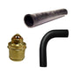 Radiator Hoses & 160 Degree Thermostat Fits Ford/New Holland Replaces 2N8260