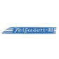 Pair of Blue Side Emblems Fits Massey Ferguson TO30 TE30
