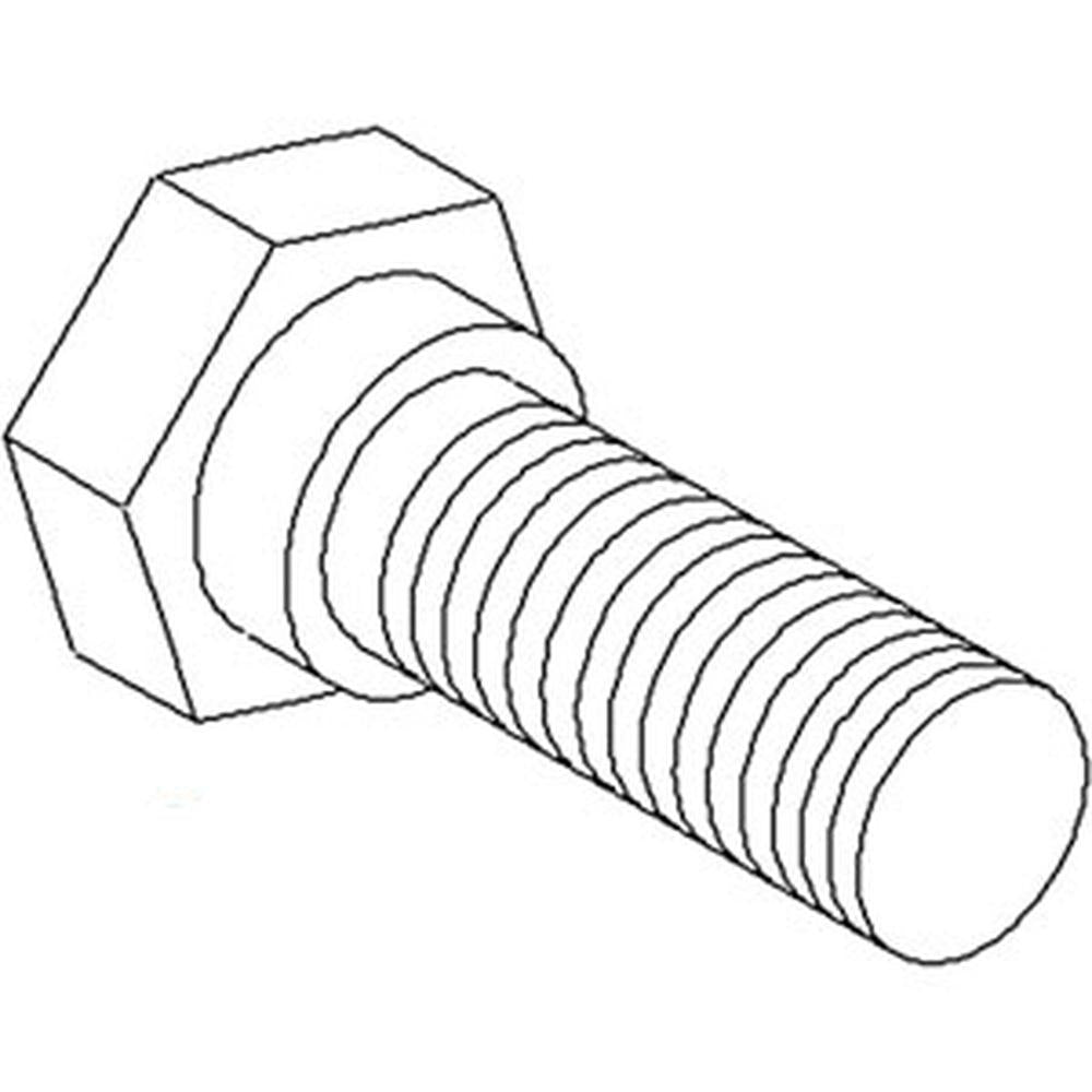 5/8" x 2 1/4" Axle Bolt Fits Massey Ferguson 35 135 181953M2 181953M1