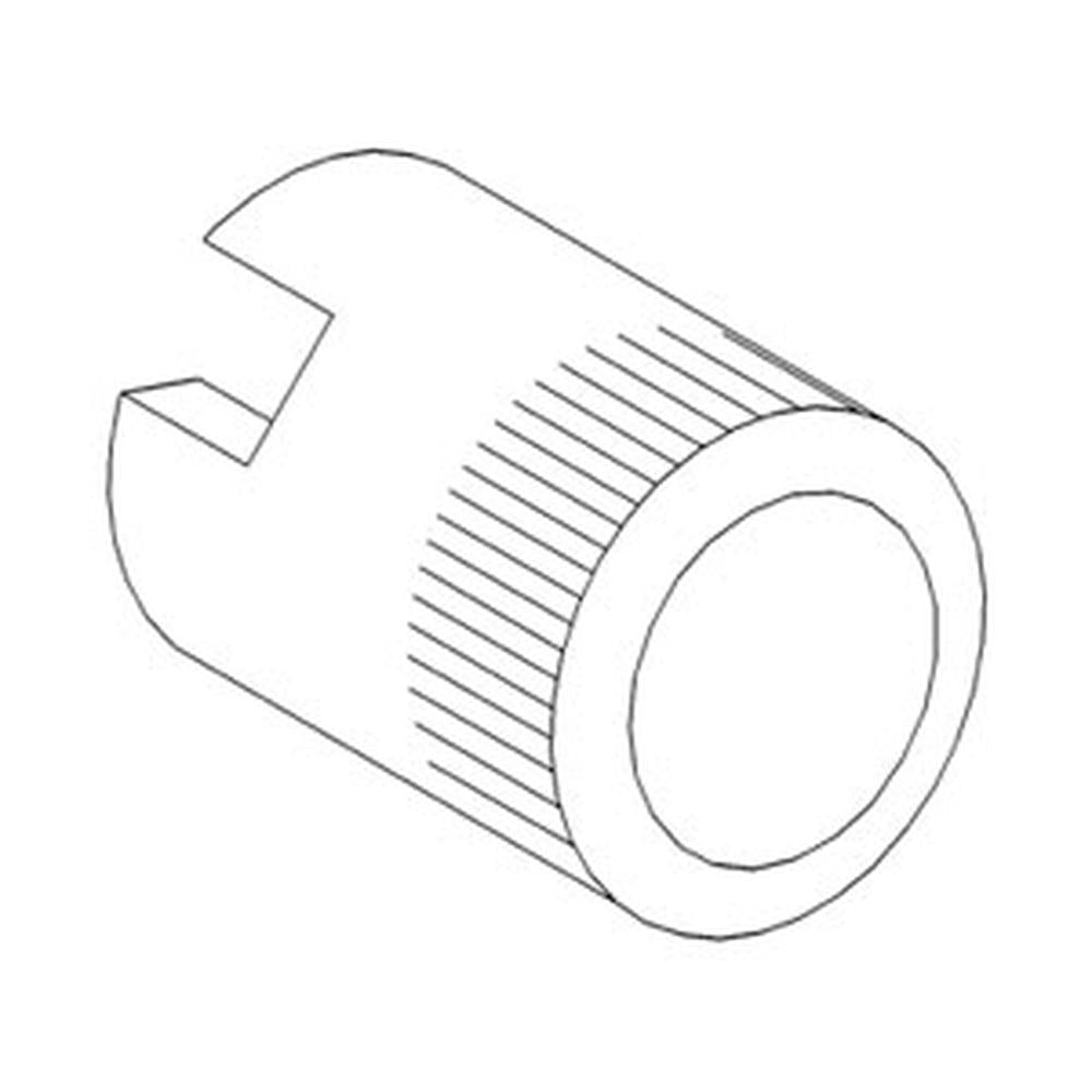 181982M1 Bushing w/ Slotted End Fits Massey Ferguson F40 FE35 TO35 135 150 165