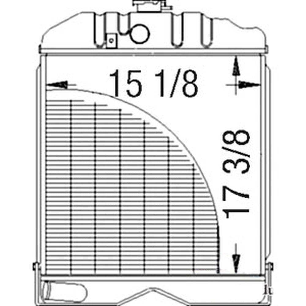 Radiator Fits Massey Harris Replaces Cooling Systems