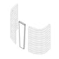 Grille Ctr Bar Fits Massey Ferguson Replaces 183661M91