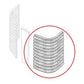 183662M1 Grille Screen Fits Massey Ferguson Tractor 50 65