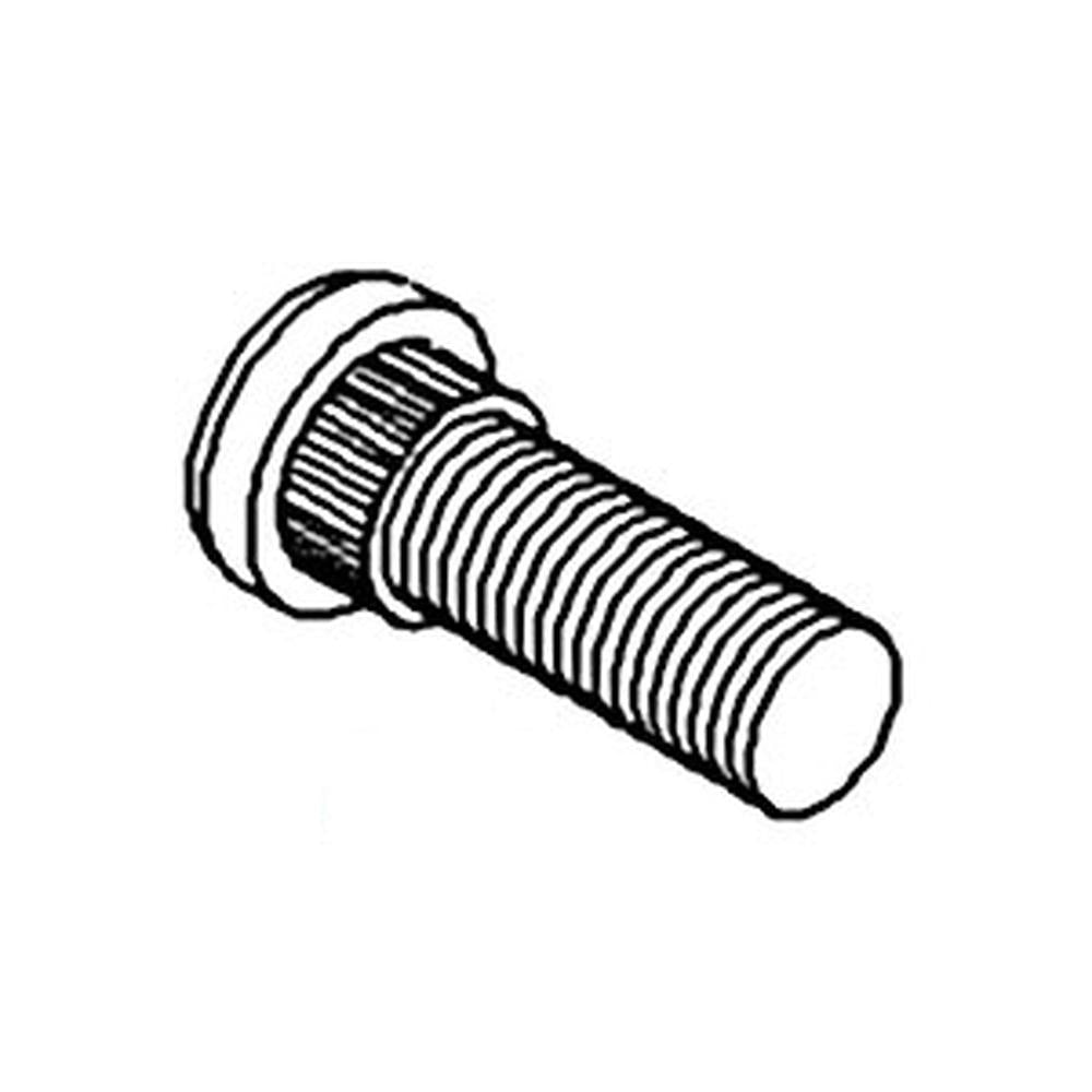 S.1753 Wheel Stud 5/8'' x 2'' (UNF) Grip Inches: 7/10'' Fits Massey Ferguson