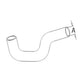 Bottom Radiator Hose Fits Massey Ferguson Replaces 182347M1