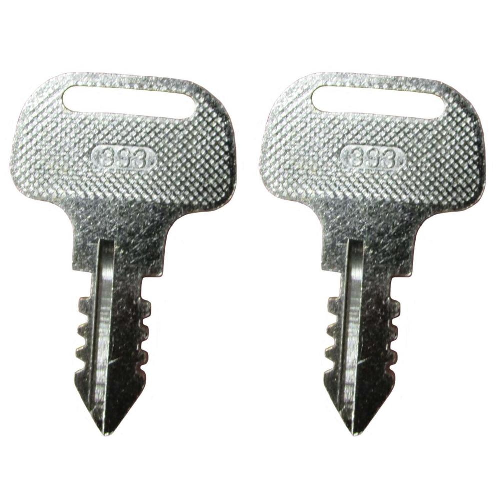 Qty 2: Ignition Key(s) Fits Kubota Replaces 18510-63720