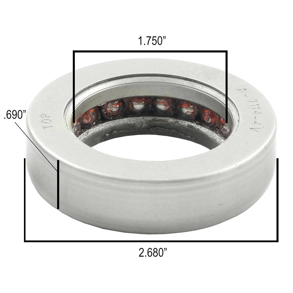 Spindle Thrust Bearing Fits FARMALL Replaces 185106C1