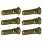 Qty 6: Wheel Stud Fits Massey Ferguson Replaces 181260M1