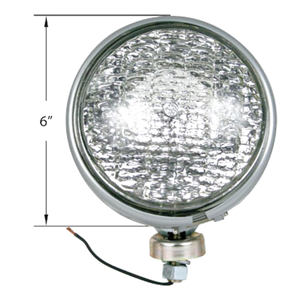 186141M1 12 Volt Sealed Beam Headlamp Fits Massey Ferguson Tractor