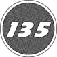 S.41217 Medallion, Plastic, 1865460M1 - Fits Massey Ferguson 135