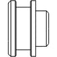 1867422M1 Pressure Control Valve Seat Fits Massey Ferguson 30 135 165 Tractors