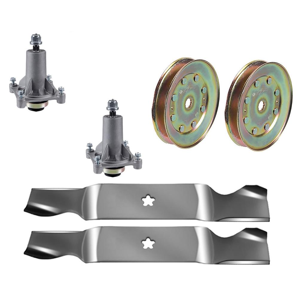 000000532187256 Spindle Assembly, Blade, and Pulley Kit
 Fits Husqvarna