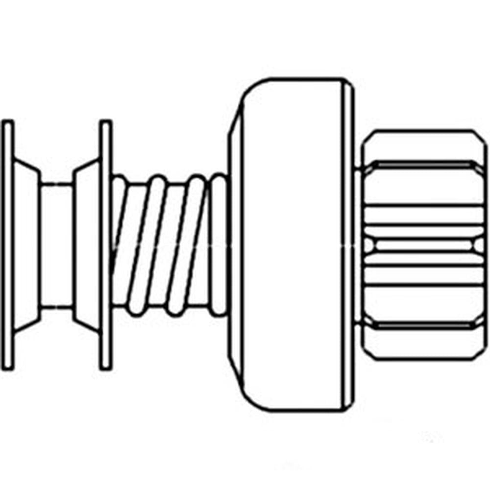 Starter Drive Fits John Deere Replaces 1839099