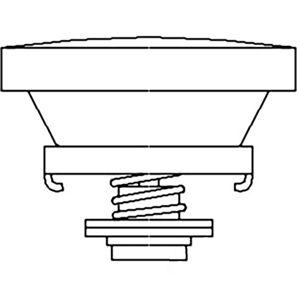1874445M94 Radiator Cap Fits Massey Ferguson 30H 40E 50E 230 231 250 255 550 590