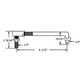 S.42875 Throttle Linkage, 1/4 Thread, 6-1/2 (160mm) Length - Fits RACOR